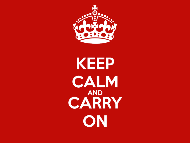 La Vera Storia Di Keep Calm And Carry On Fluentify Blog